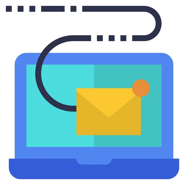 Email Envelope Vector Icon — Stock Vector