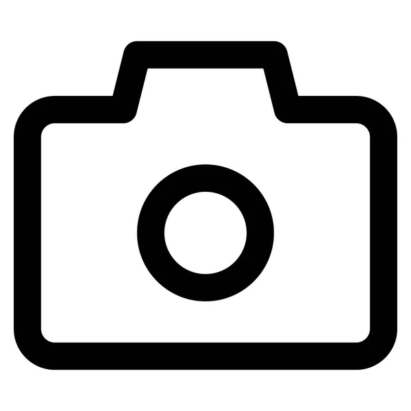 Camera Icoon Voor Web Vector Illustratie — Stockvector