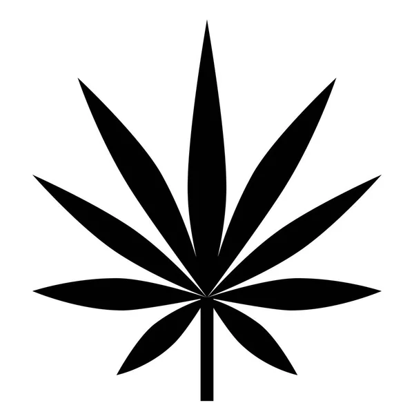 Vector Ilustración Marihuana Cannabis Droga Floral — Archivo Imágenes Vectoriales