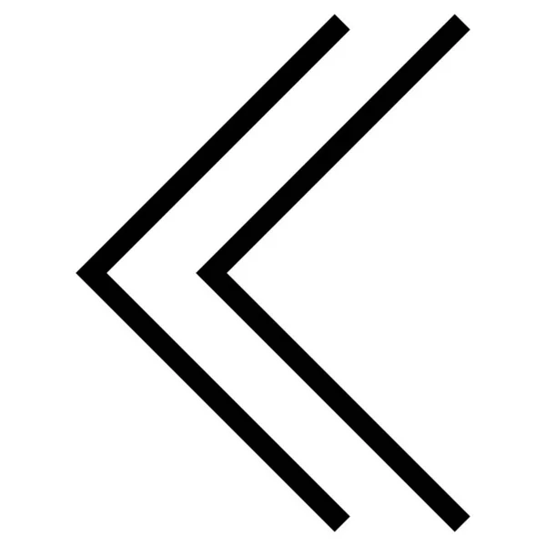 Winkelsymbol Für Web Vektorillustration — Stockvektor