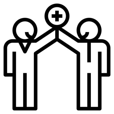 Düz simge, vektör illüstrasyonu yapılıyor