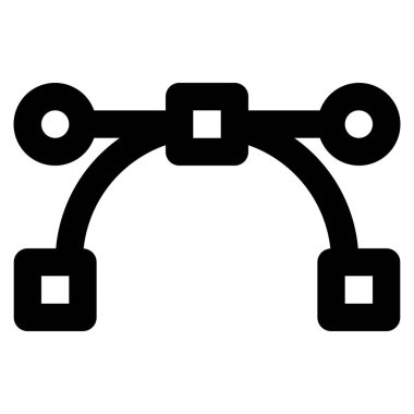 Web için vektör simgesi, vektör illüstrasyonu