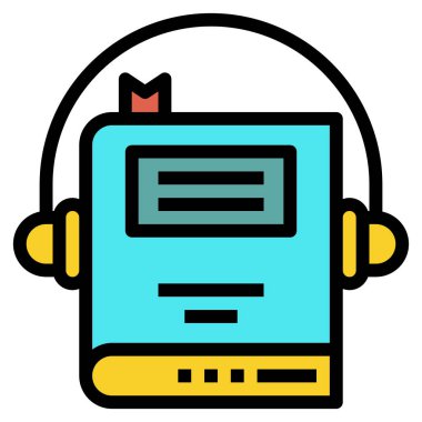 ses düzlüğü simgesi, vektör illüstrasyonu