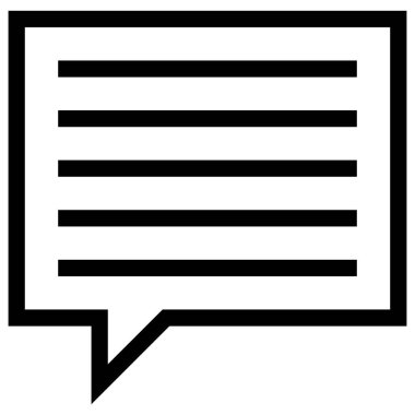 Web satırı vektör simgesi