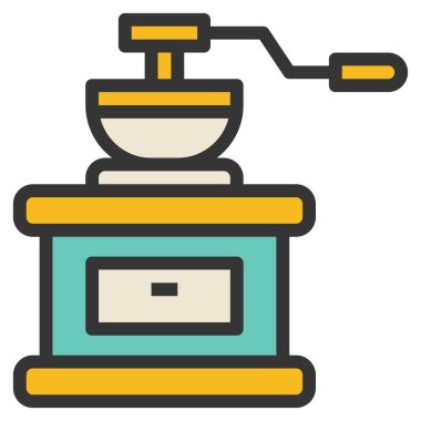 Web için el simgesi, vektör illüstrasyonu