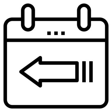 Web için dönüş simgesi, vektör illüstrasyonu