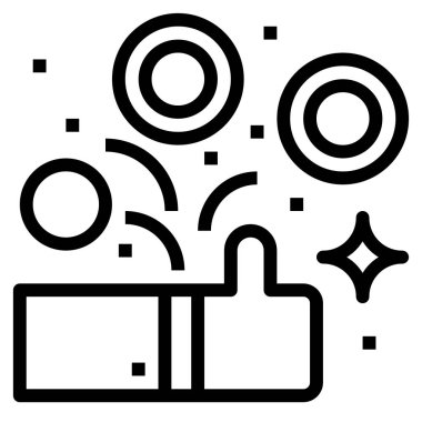 nakit düz simge, vektör illüstrasyonu 