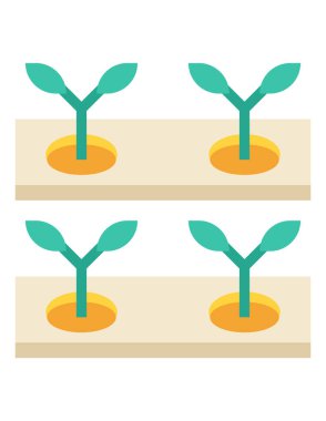 Hidrofonik modern konsept simgesi, vektör illüstrasyonu  