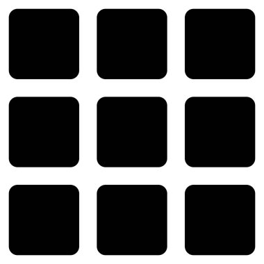 Web için uygulama simgesi, vektör illüstrasyonu