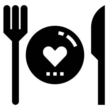 Web ve vektör illüstrasyonu için sağlıklı simge 