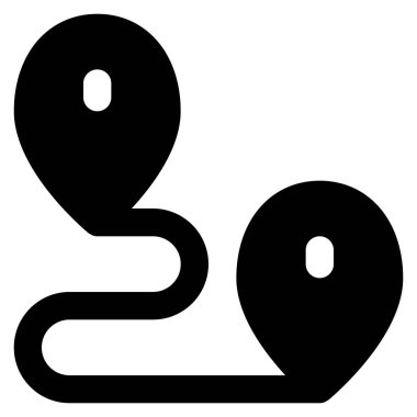 ağ için yol simgesi, vektör illüstrasyonu