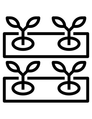 Hidrofonik modern konsept simgesi, vektör illüstrasyonu  