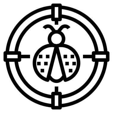 hata düzlüğü simgesi, vektör illüstrasyonu 