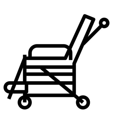 ağ, vektör illüstrasyonu için üstyatak simgesi 