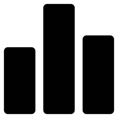 Web, vektör illüstrasyonu için istatistik simgesi