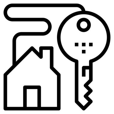 web için ev simgesi, vektör illüstrasyonu 