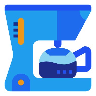 düz tasarım tarzında elektrik karıştırıcı simgesi.