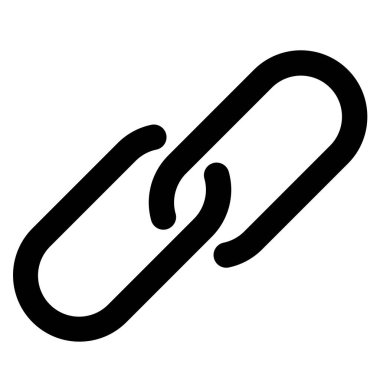 ağ için bağlantı simgesi, vektör illüstrasyonu 