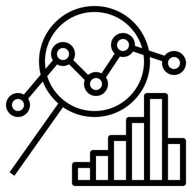 Web, web sitesi, uygulama, sunum, rapor, markalaşma tasarımı için veri simgesi 