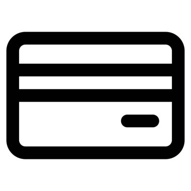 Web, vektör illüstrasyonu için kredi simgesi