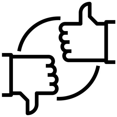 Web, vektör illüstrasyonu için gözden geçirme simgesi