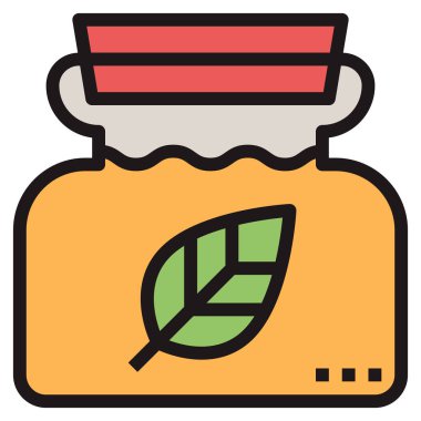 bitkisel modern konsept simgesi, vektör illüstrasyonu 