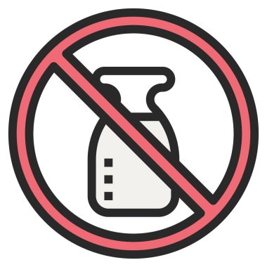 Hafif süt ürünü düz simge, vektör illüstrasyonu 