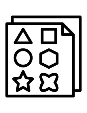  veri simgesi, vektör illüstrasyonu