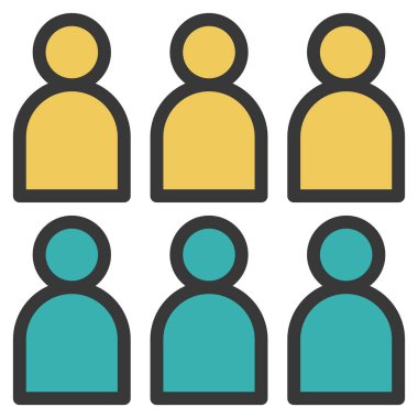 Web, vektör illüstrasyonu için kullanıcı simgesi 