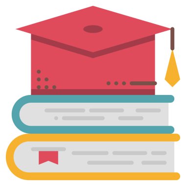 yüksek öğrenim, vektör illüstrasyonu 