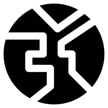 Web için dünya simgesi, vektör illüstrasyonu