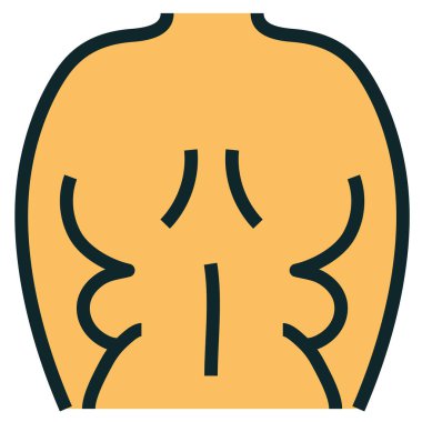 Web için yan simge, vektör illüstrasyonu