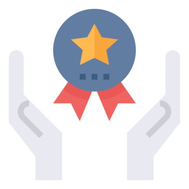 yardım düzlüğü simgesi, vektör illüstrasyonu