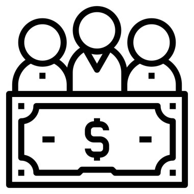 para konsept simgesi web, vektör illüstrasyonu