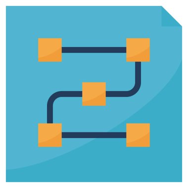 Web sitesi, vektör illüstrasyonu için modern konsept ui / ux simgesi