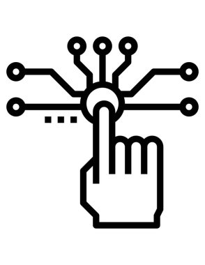 başlangıç simgesi, vektör illüstrasyonu 