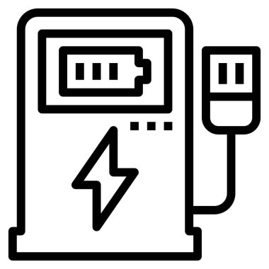 Düz simge yükleniyor, vektör çizimi