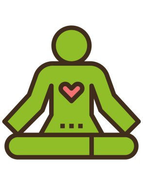 Dağ bisikleti olan bir kadının vektörü..