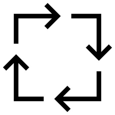 Web için işlem simgesi, vektör illüstrasyonu 