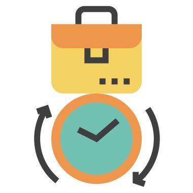 Web, vektör illüstrasyonu için iş konsepti simgesi