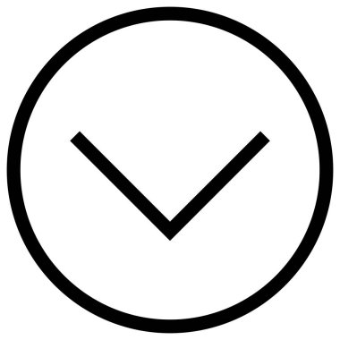 ok düz simgesi, vektör illüstrasyonu