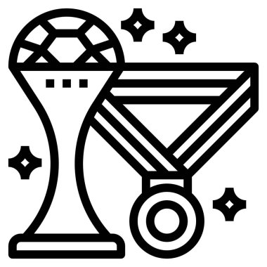 Web için kupa simgesi, vektör illüstrasyonu