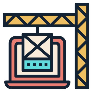 dizüstü bilgisayar vektör simgesi, bilgisayar monitörü 