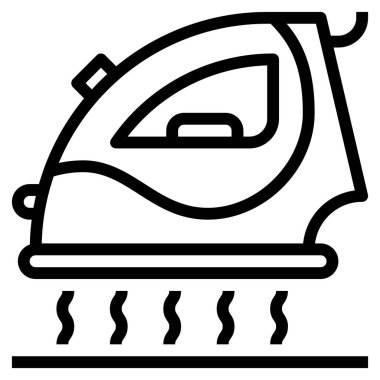 Demir simgesi, vektör illüstrasyonu 