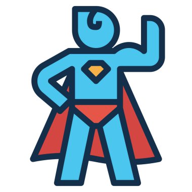 vektör illüstrasyon düz simgesi