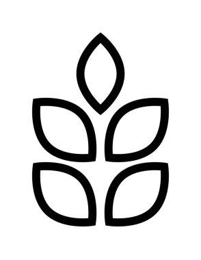 Web, vektör illüstrasyonu için tarım simgesi 