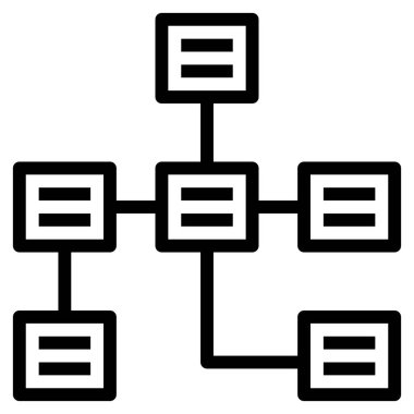 Web, vektör illüstrasyonu için iş konsepti simgesi