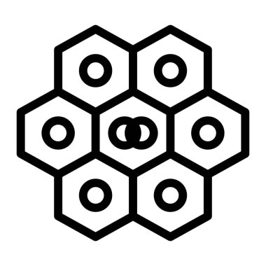 Kanser yassı simgesi, vektör illüstrasyonu 