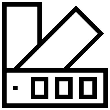 Web, vektör illüstrasyonu için kumaş simgesi