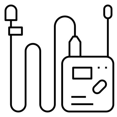 ağ, web sitesi, vektör illüstrasyonu için kablosuz simge